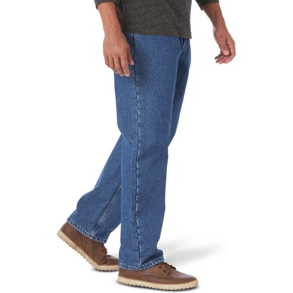 Men's Fleece Lined Five Pocket Jean - Picture 2 of 7